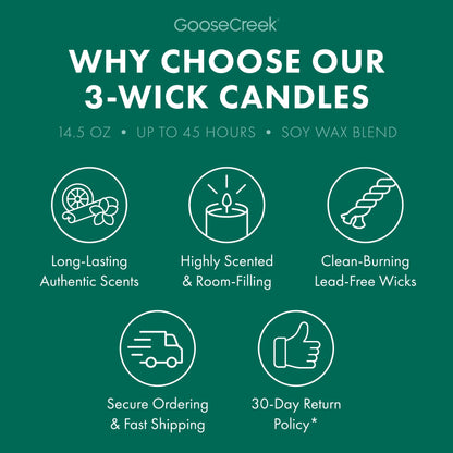 Banana Palm Leaf 3-Wick Candle