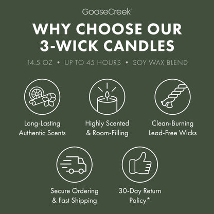 Coastal Cottage 3-Wick Candle