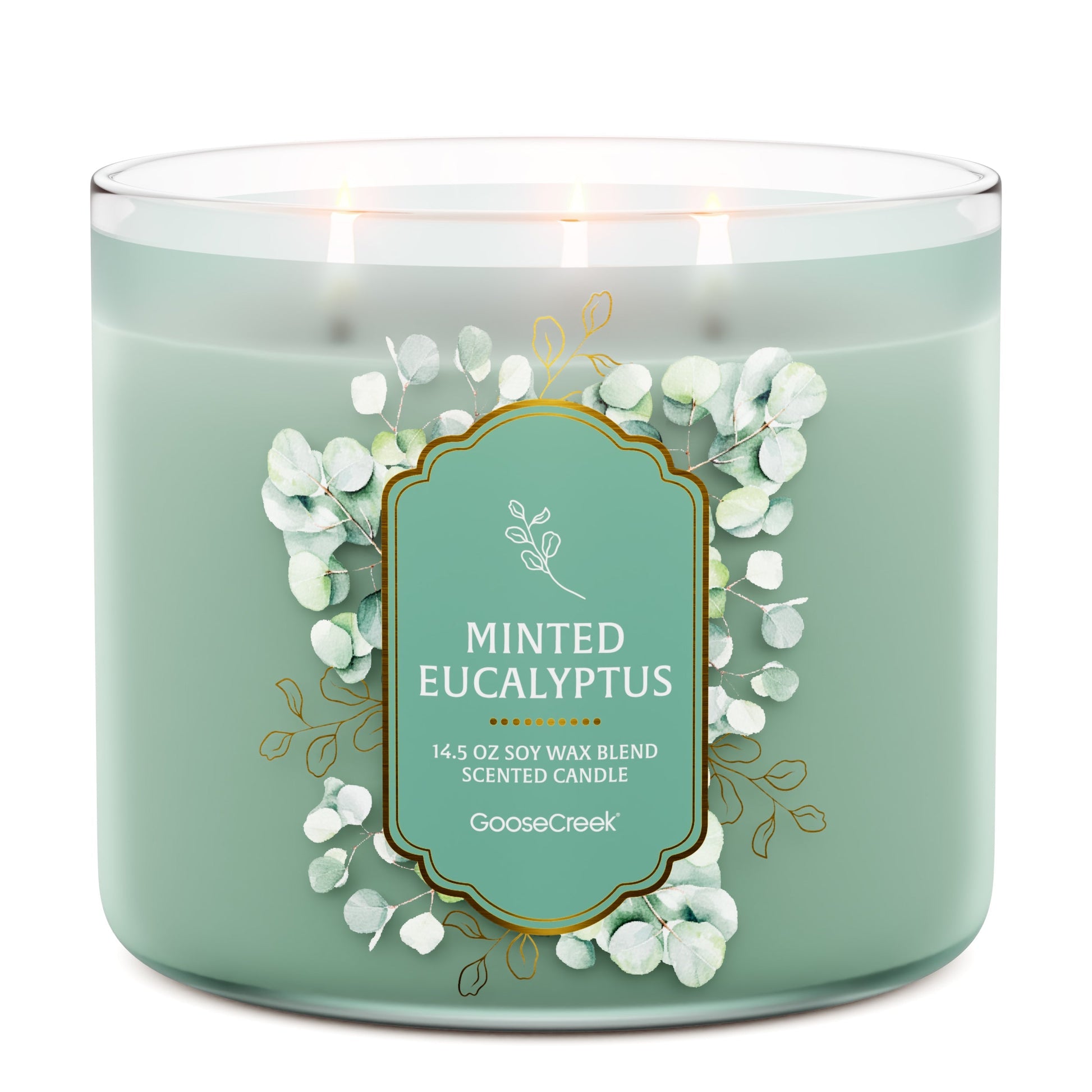 Minted Eucalyptus 3-Wick Candle